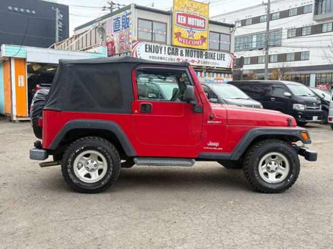 ラングラースポーツ ソフトトップ 4WD　幌　ETC　4WD 正規輸入車 4000