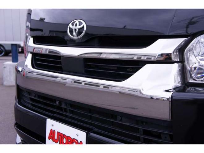 ハイエースバン2.7 スーパーGL ダークプライムII ワイド ミドルルーフ ロングボディ 4WD　フリップダウンモニター・パノラミックビューモニター・デジタルインナーミラー・Fスポイラー・18インチアルミ・ETC 2700
