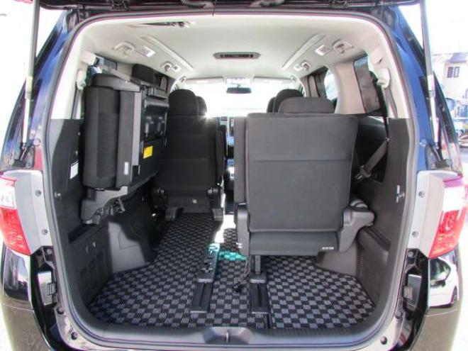 アルファード2.4 240S 4WD　20インチ社外アルミホイール/車高調/片側パワースライドドア/車外ナビ/フルセグTV/バックカメラ/ETC/スマートキー/PUSHスタート/クルーズコントロール/パーキングソナー/リヤヒーター・クーラー 2400