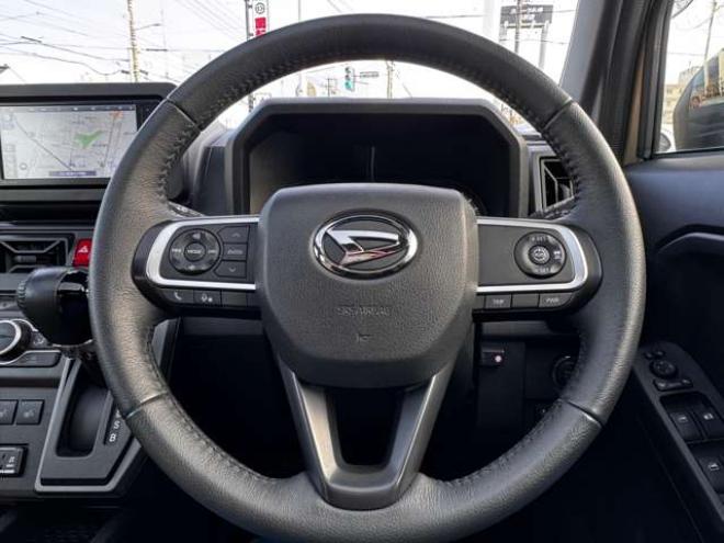 タフトGターボ クロム ベンチャー 4WD　スマートアシストプッシュスタート　エンジンスターター　純正オプションナビ　Bluetooth シートヒーター　追従クルコン　クラッツィオシートカバー　サンルーフ　ドライブレコーダー　新品ジオランダーマッドタイヤ 660
