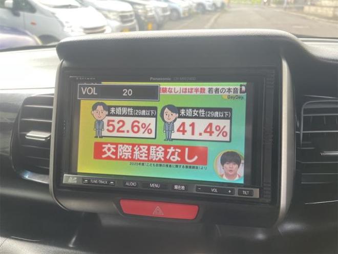 N-BOX+カスタム Ｇ・Ｌパッケージ ４ＷＤ ＥＴＣ バックカメラ 両側スライド・片側電動 ナビ ＴＶ オートライト アイドリングストップ ベンチシート ＣＶＴ ＥＳＣ アルミホイール エアコン パワーステアリング パワーウィンドウ（北海道） 4WD 660 5Dr