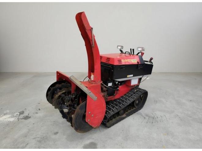除雪機ヤナセ914HST　14馬力　左右電動シューター　サイドクラッチ　オーガローリング