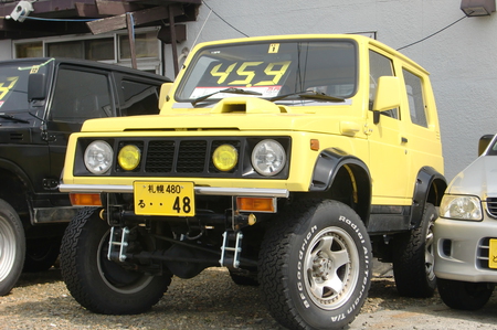 JIMNY特別価格車 車体販売見たらびっくり 希少さびなし 4インチアップ車 4WD 550 3HB