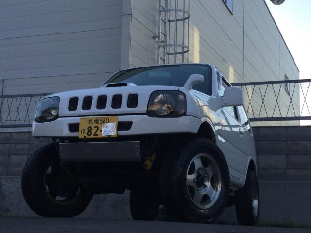 JIMNY限定特価！リフトUP！ 社外バンパー！  社外マフラー！下回り外装サビ少なくきれい！XC！ 4WD 660 3Dr