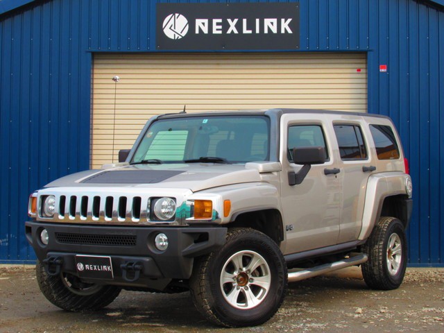 ハマーH3 タイプS 4WD　車検31/2・夏冬T付・カーFAX付 3500 5Dr