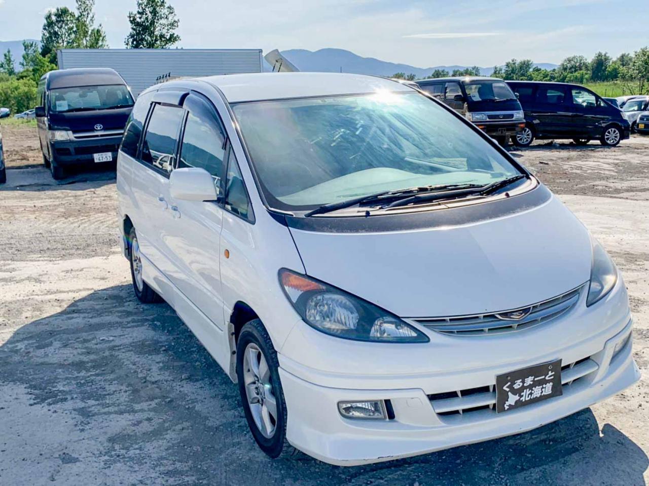 エスティマアエラス　４ＷＤ　禁煙車　寒冷地仕様　１年保証