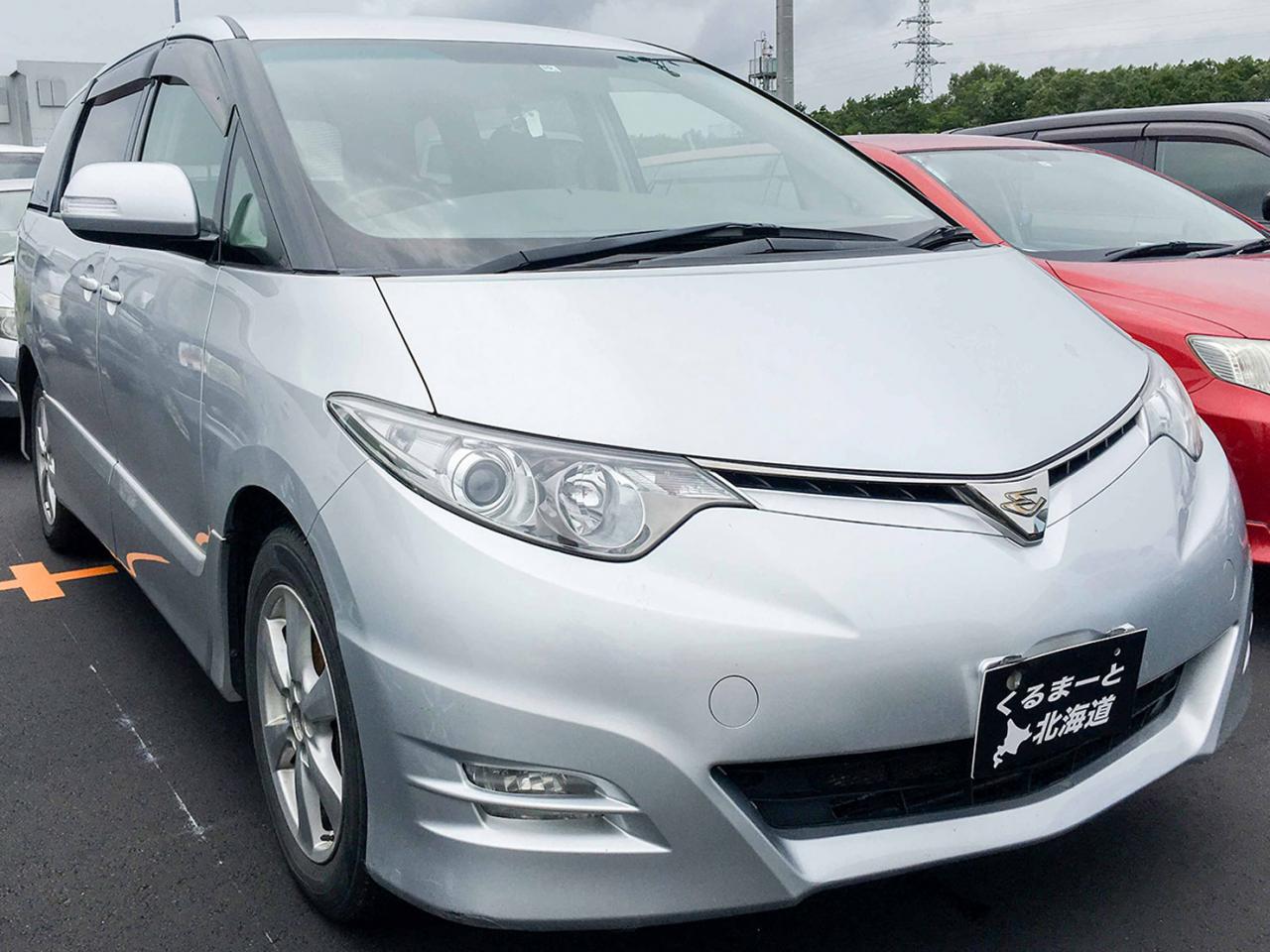 エスティマアエラス　４ＷＤ　禁煙車　寒冷地仕様　１年保証 スマキー