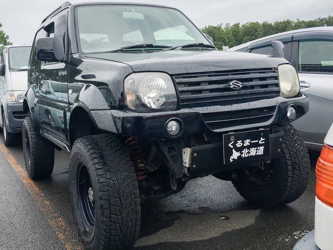 ジムニーワイドＪＺ ４ＷＤ　タイベル換済　１年保証　3インチリフトＵＰ　ルーフレール