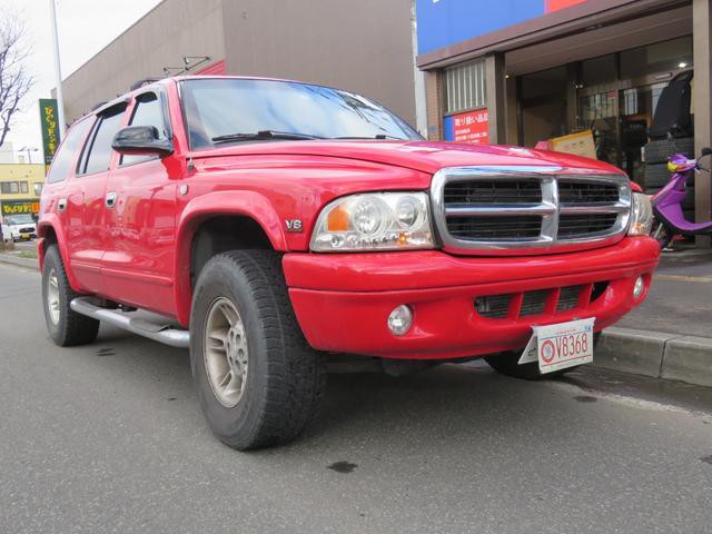 ダッジデュランゴ ５．９Ｌ　Ｖ８　マグナムエンジン　４ＷＤ　コラムＡＴ　レザー 4WD 5900 5Dr