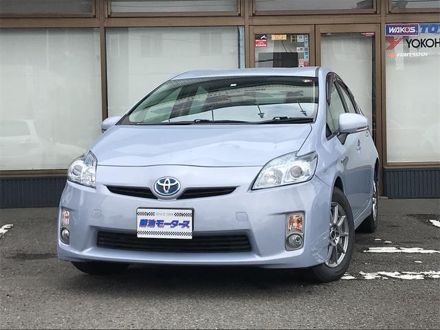 PRIUSＳ　純正ナビテレビ　バックカメラ　寒冷地　記録簿　夏冬タイヤ 2WD 1800 5Dr