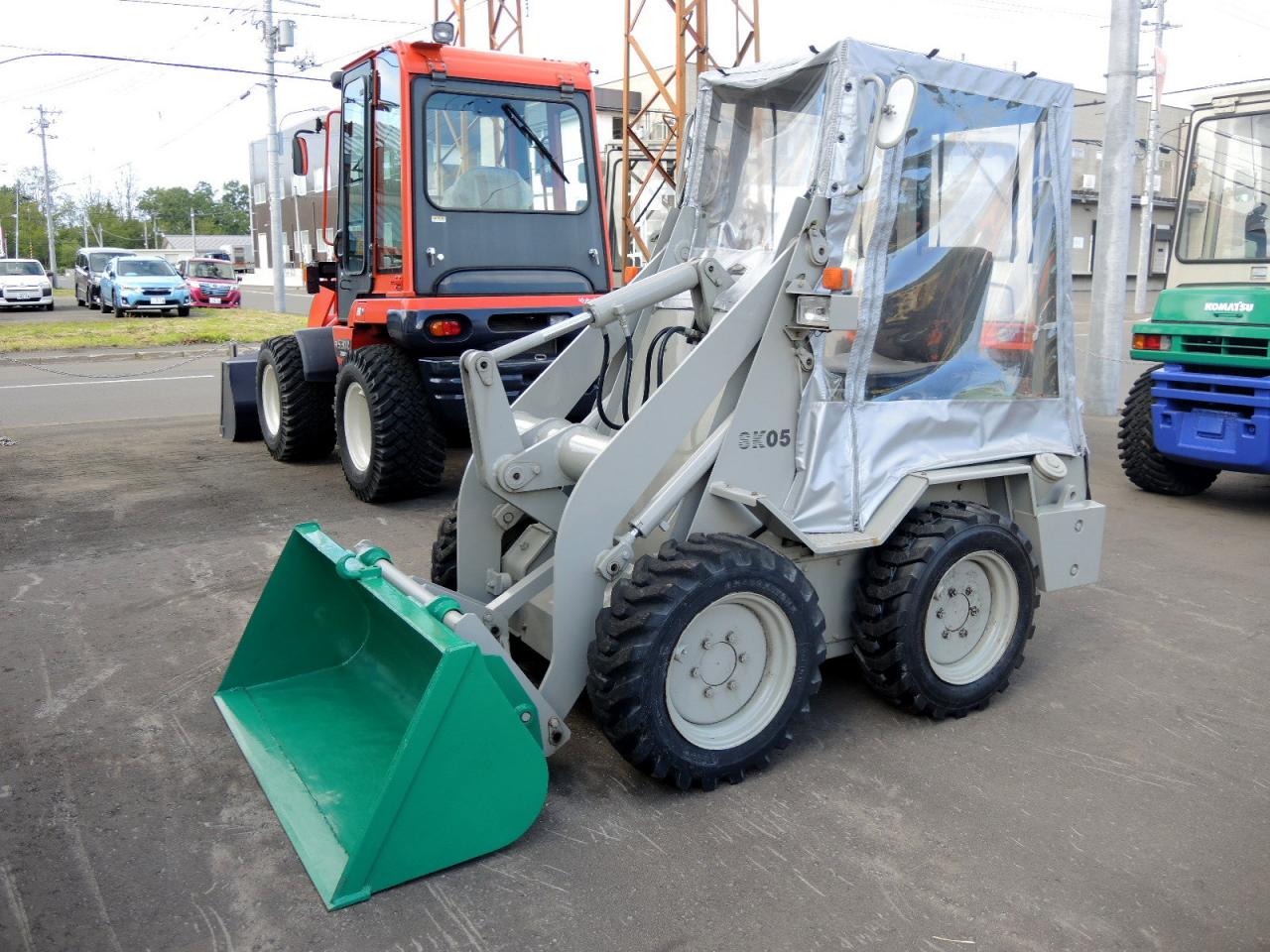 Wheel loaderコマツ SK05　バケット容量0.23m3