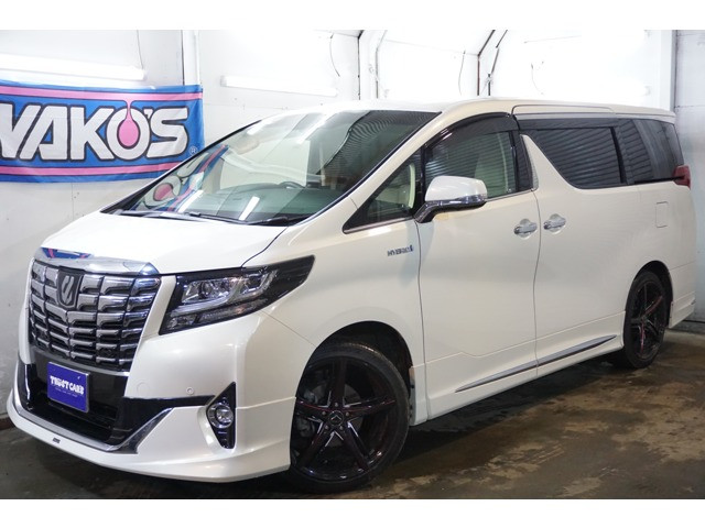 ALPHARDハイブリッド 2.5 G Fパッケージ 4WD　4WD/革シート/両側パワスラ/フリップM 2500 5Dr