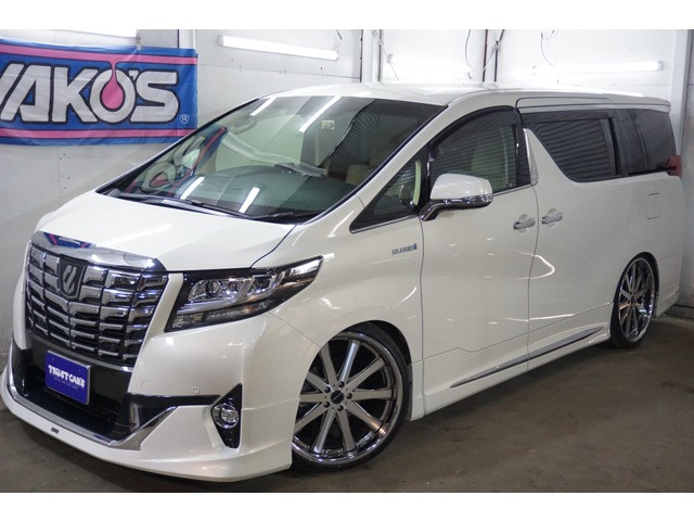 ALPHARDハイブリッド 2.5 G Fパッケージ 4WD　4WD/革シート/両側パワスラ/フリップM 2500 5Dr