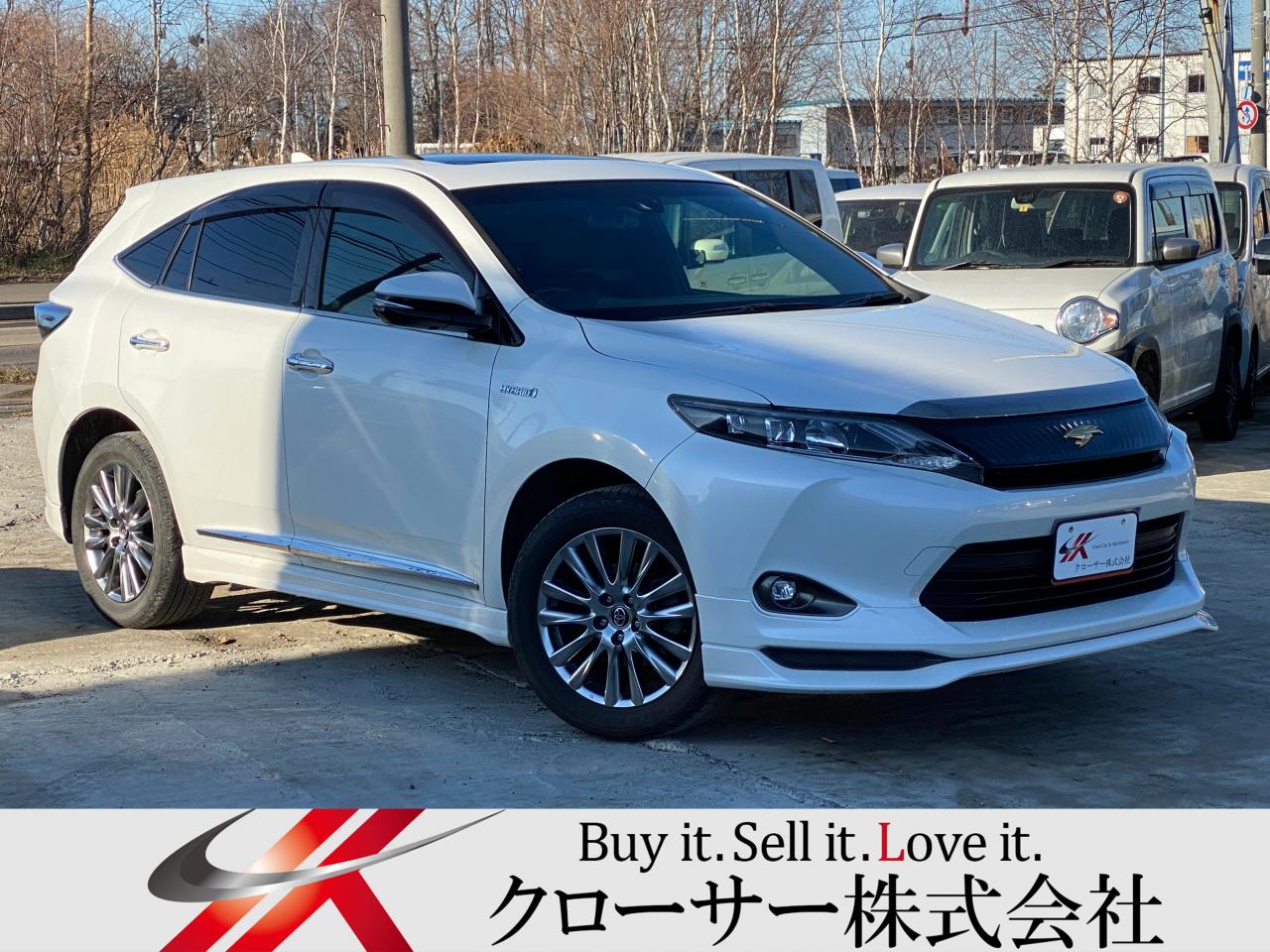 ハリアーハイブリッドプレミアム モデリスタエアロ 4WD
