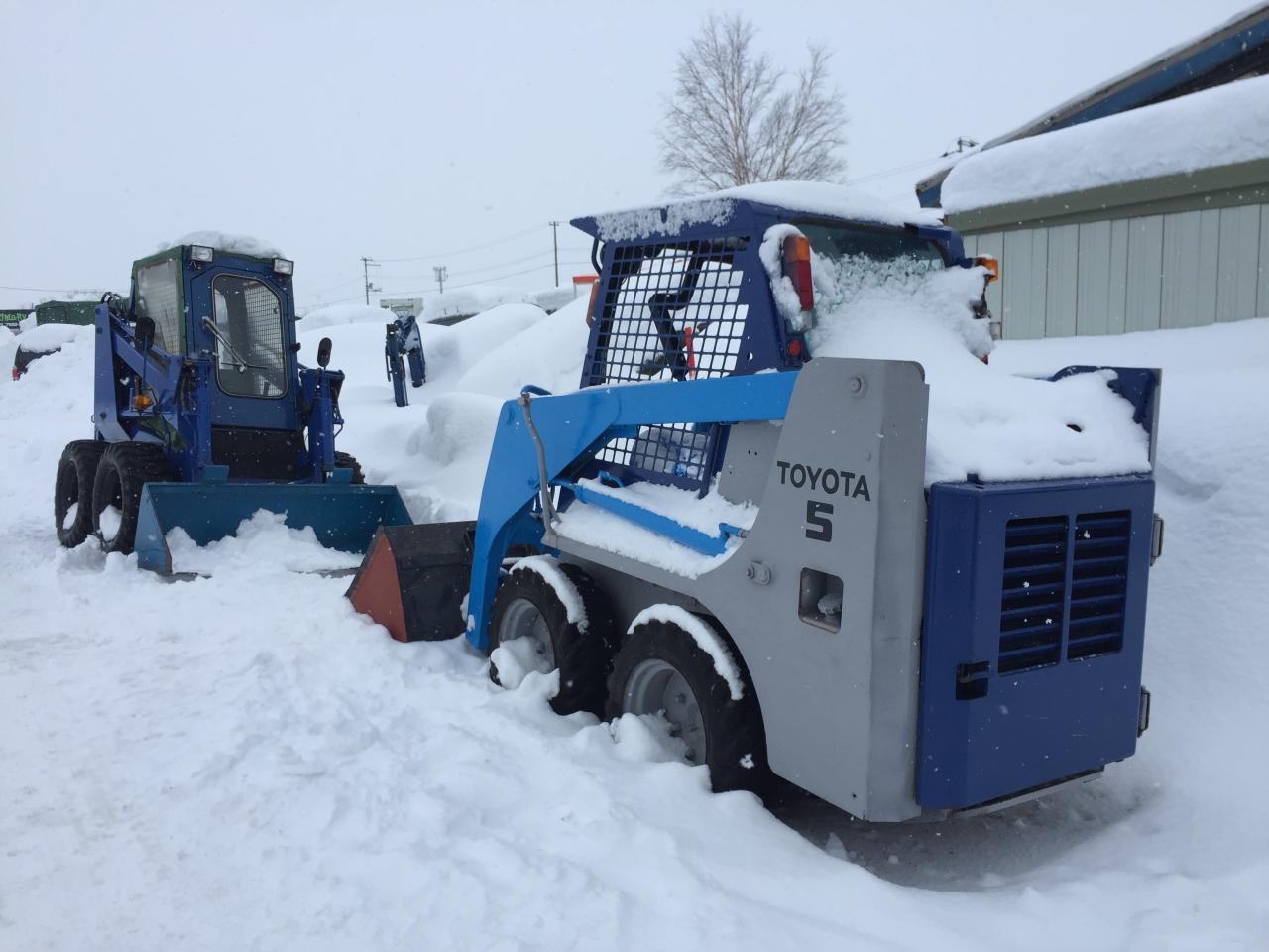 スキッドステアローダ ジョブサン｜除雪だよ！全員集合☆除雪機