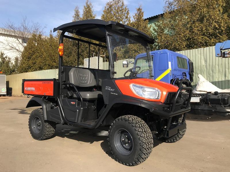 バギー  クボタ　中古　ユーティリティビークル　RTV-X900　バギーダンプ