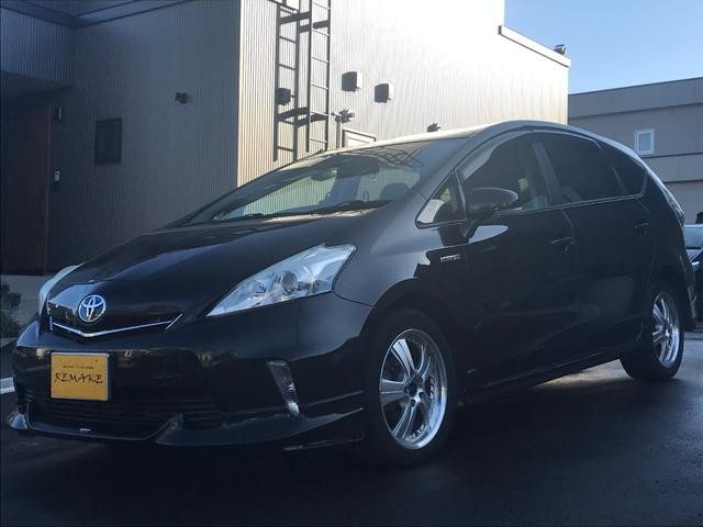 プリウスαＳ　Ｌセレクション・社外ＨＤＤナビ・フルセグ・エンスタ 2WD 1800 5Dr