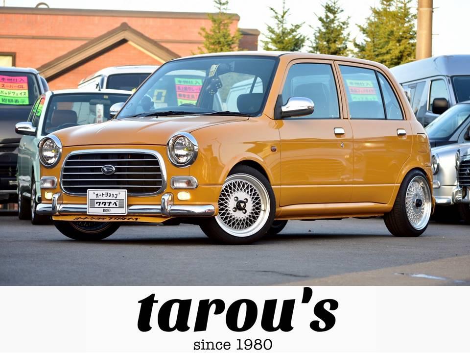 ミラジーノジーノ　ワガママ仕様　ＮＥＷペイント　タローズオリジナル　ワタナベエディション　５ＭＴ　ローダウン　１５インチアルミ