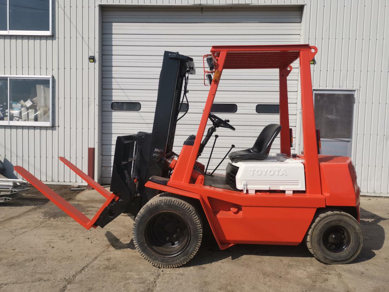 コマツフォークリフト FG-14 ダブルタイヤ ヒンジドフォーク