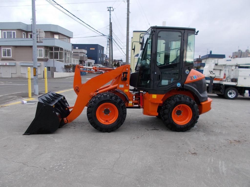 ホイールローダ 日立 ZW40 YDM-H81 4WD 1800 2Dr｜除雪だよ