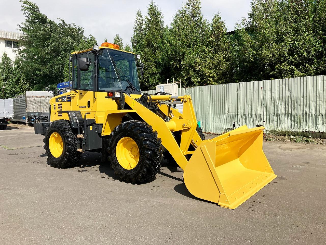ホイールローダ コマツ 中古 WA100-6 建機｜除雪だよ！全員集合☆除雪 