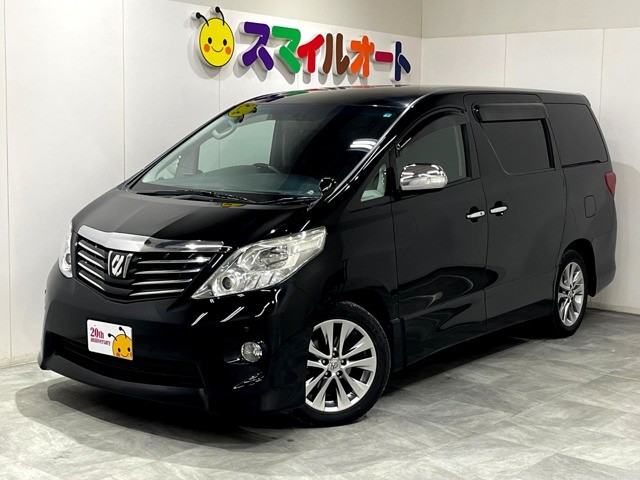アルファード2.4 240SプライムセレクションII タイプゴールド 4WD　両側電動ドア　リアモニター　バックモニタ 2400