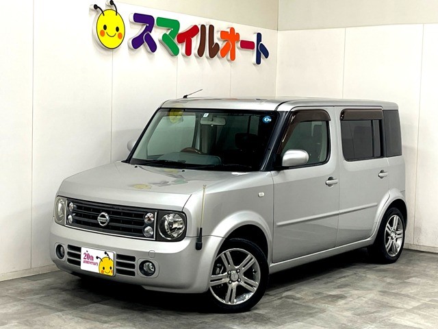 キューブキュービック 1.5 15S FOUR 4WD　社外HDDナビ　ETC　寒冷地 1500