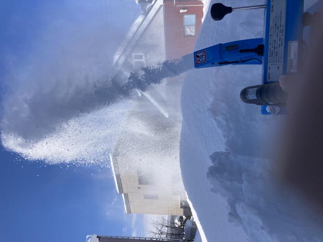 除雪機 ヤマハ SA560E 実動訳あり