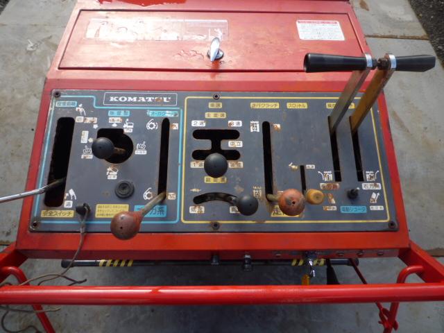 Yahoo!オークション - 除雪機 KOMATSU/コマツ KSS8SDS-1 セル