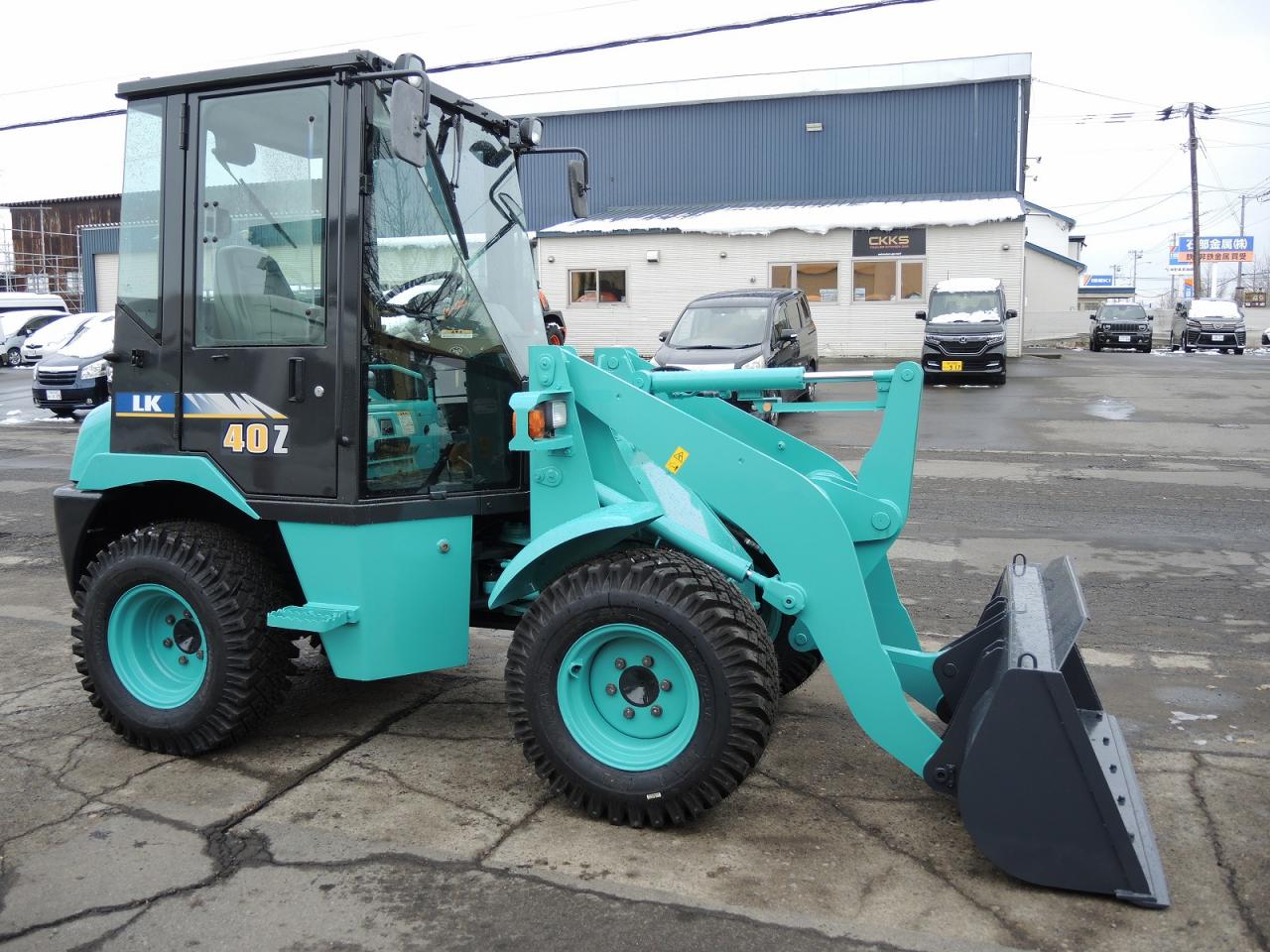 ホイールローダ コベルコ LK40Z-5 バケット容量0.4m3｜除雪だよ！全員