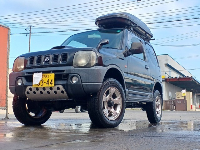 ジムニーKANSAI 4WD　リフトアップ アンダーガード 派手シート 660