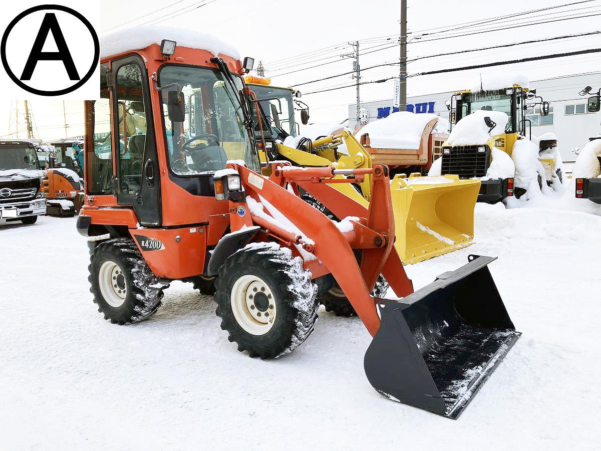 ホイールローダ  クボタ　中古　タイヤショベ... クボタ　中古　タイヤショベル　R420D