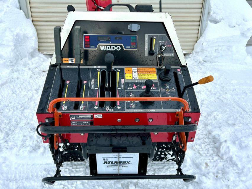 値下げ！実働！ワドー除雪機 SS16！ おまけ付き Yahoo!オークション - 除雪機 ワドー SE161 16馬力 実働ローリング付