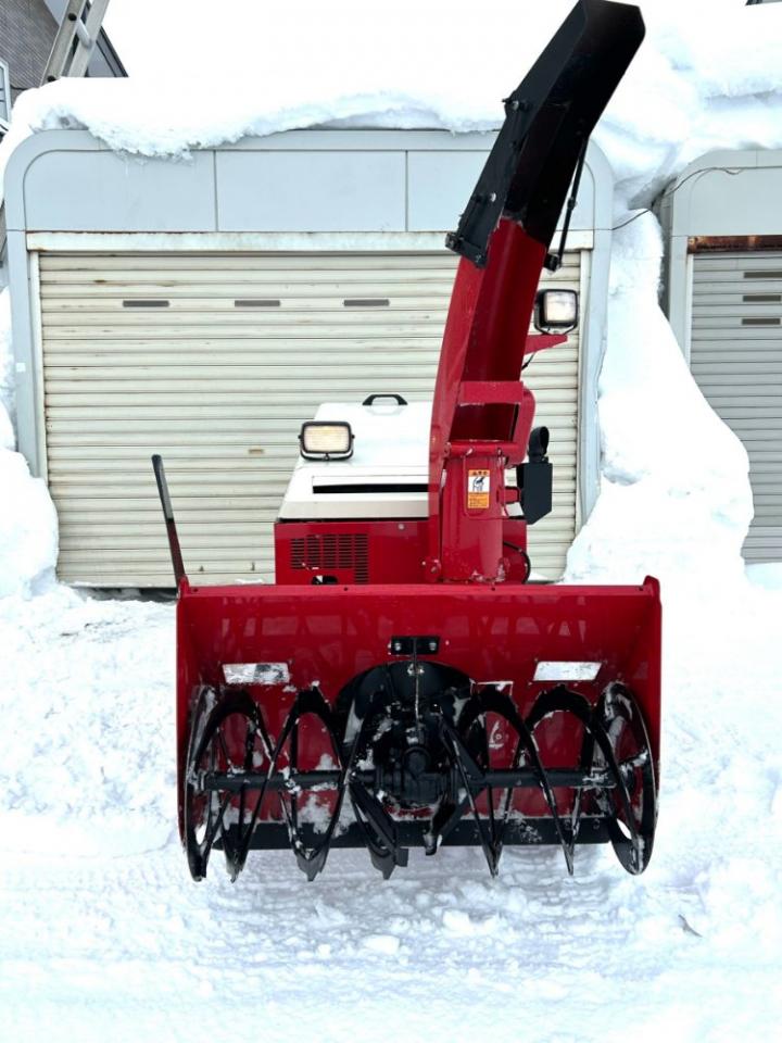 ゆきの　9/10まで 新潟発 ワドー 除雪機 SSA107DH ディーゼル 10馬力 ローリング付