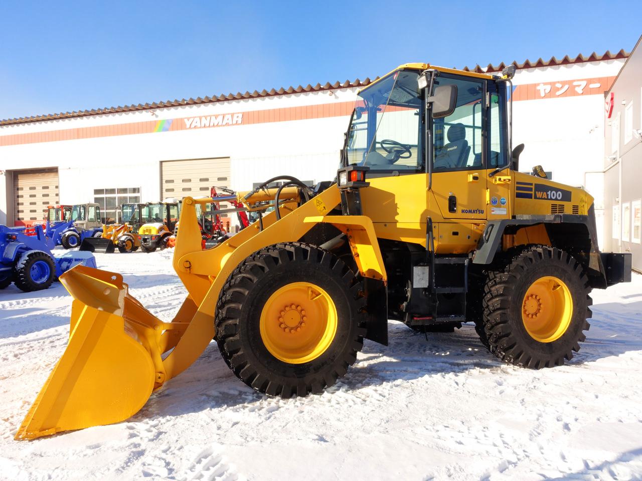 ホイールローダ コマツ WA100-6 バケット容量1.3m3｜除雪だよ！全員 