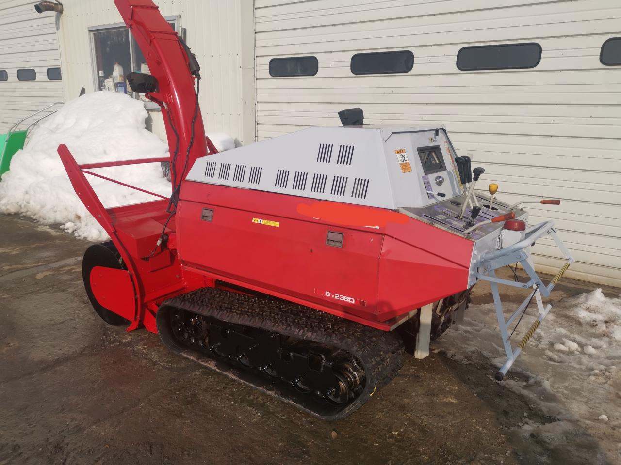 フジイ 35馬力 ディーゼル 除雪機