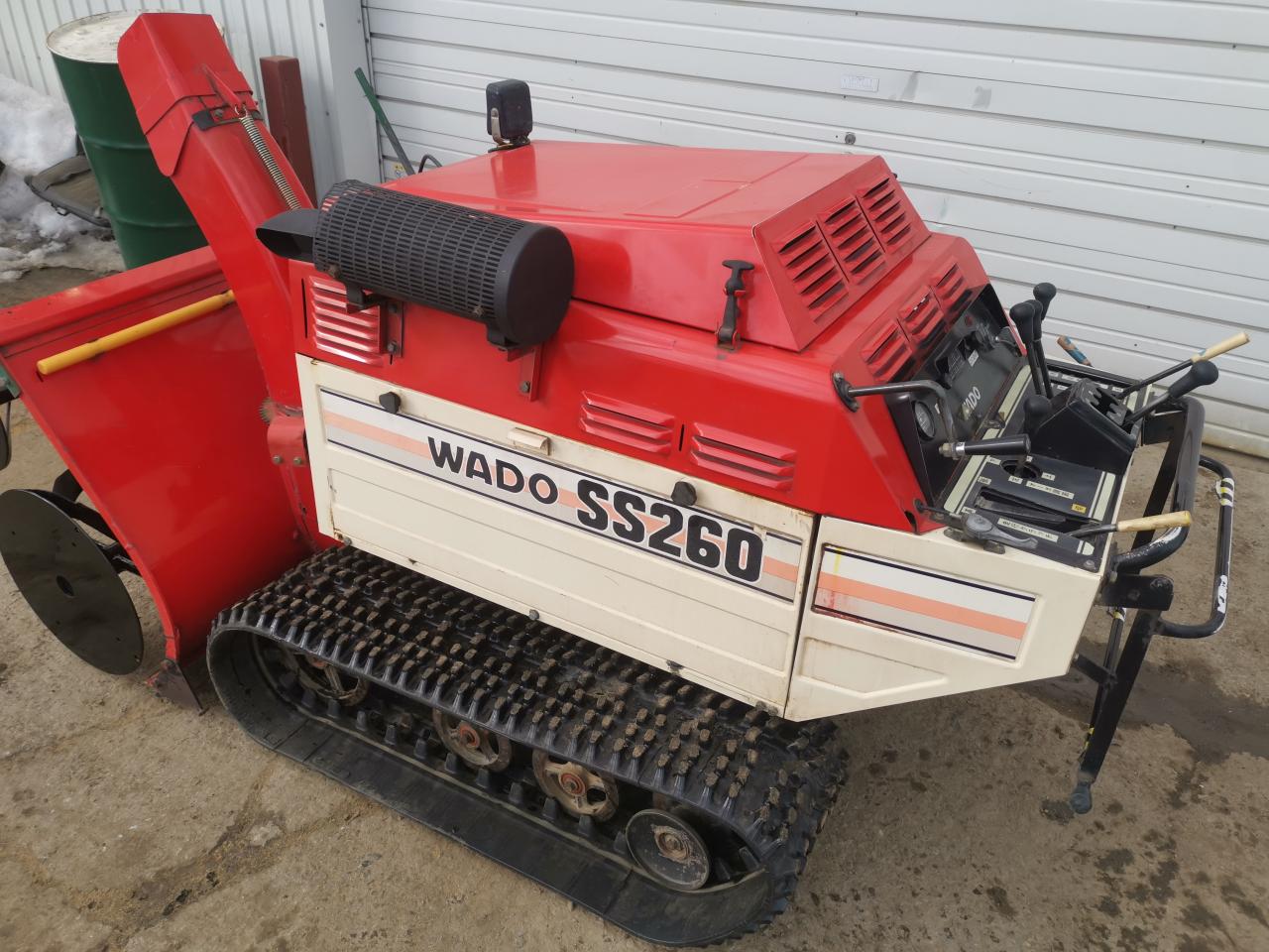 ワドー除雪機 26馬力