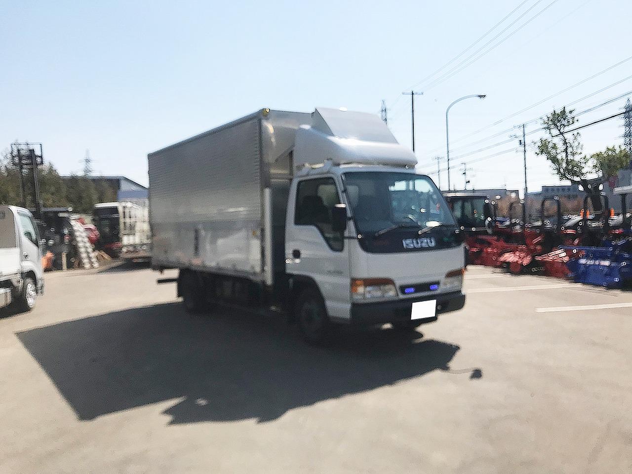 エルフ  中古　4WD　ウィング車　小型トラック