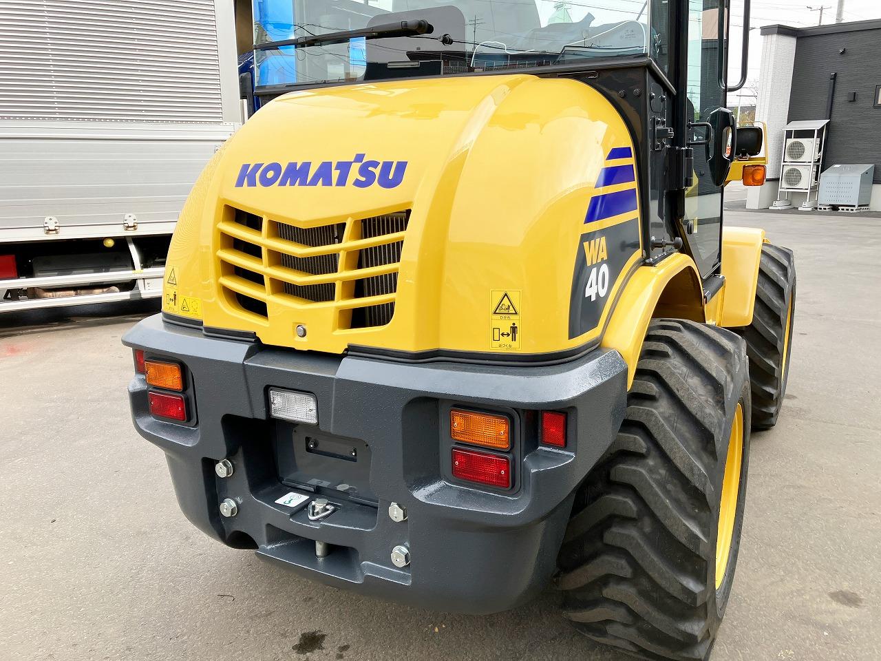 ホイールローダ コマツ 中古 WA40-8｜除雪だよ！全員集合☆除雪