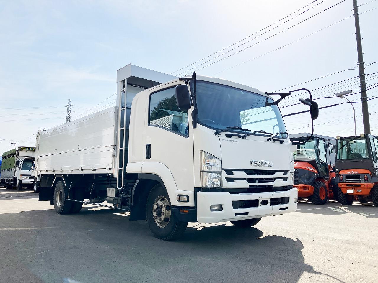 フォワード  中古　ワイド　ファームダンプ　5ｍ　中型トラック