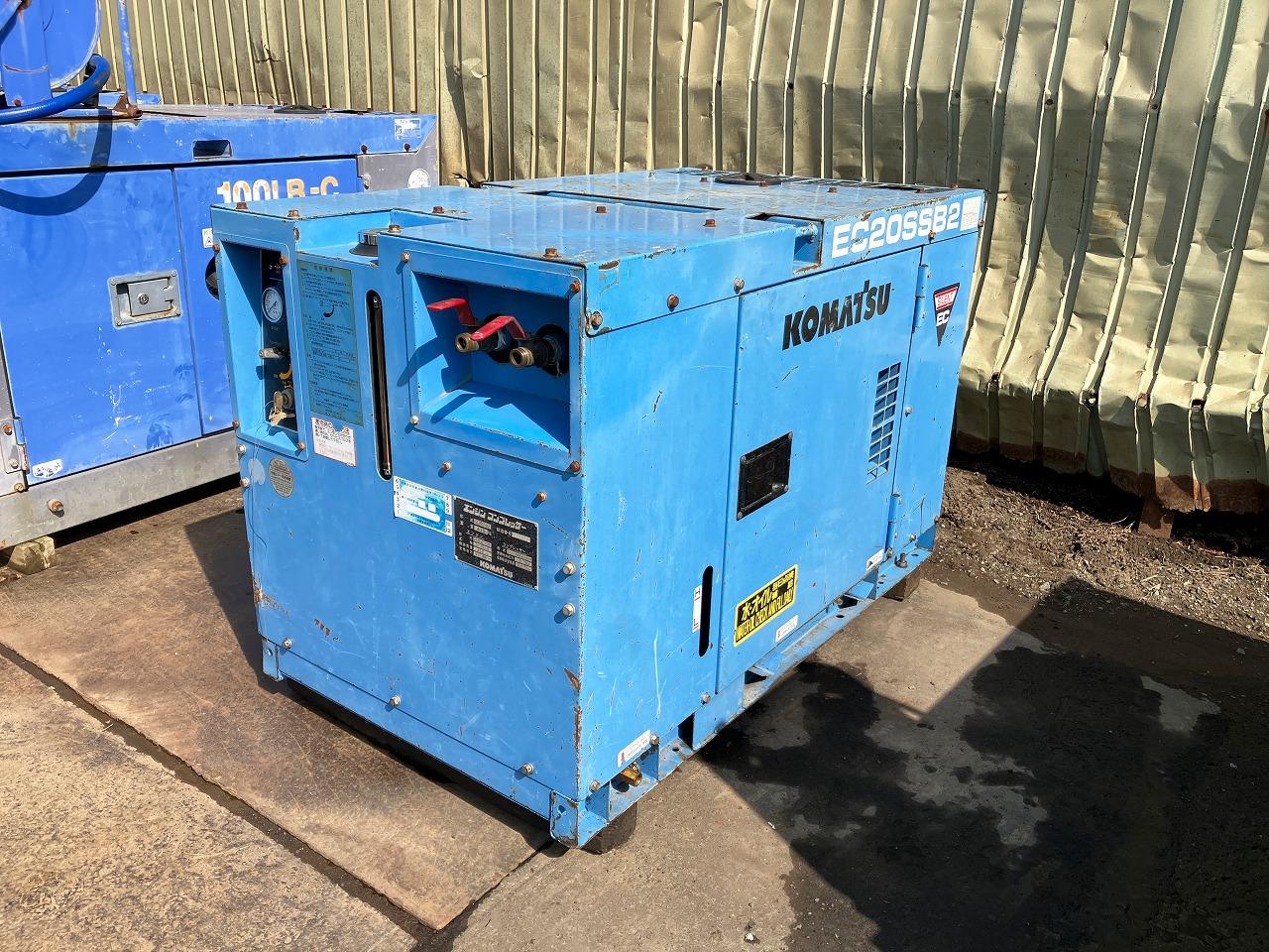 コンプレッサーコマツ　中古　EC20SSB2