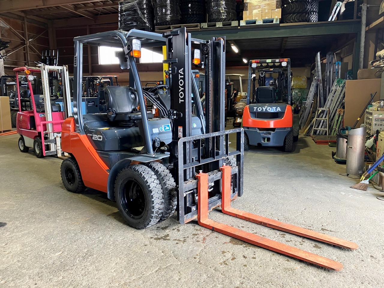 フォークリフト  トヨタ　中古　8FD20