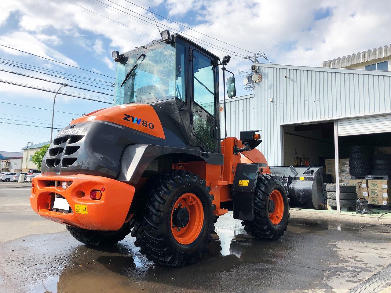ホイールローダ 日立 中古 ZW80S-5B｜除雪だよ！全員集合☆除雪