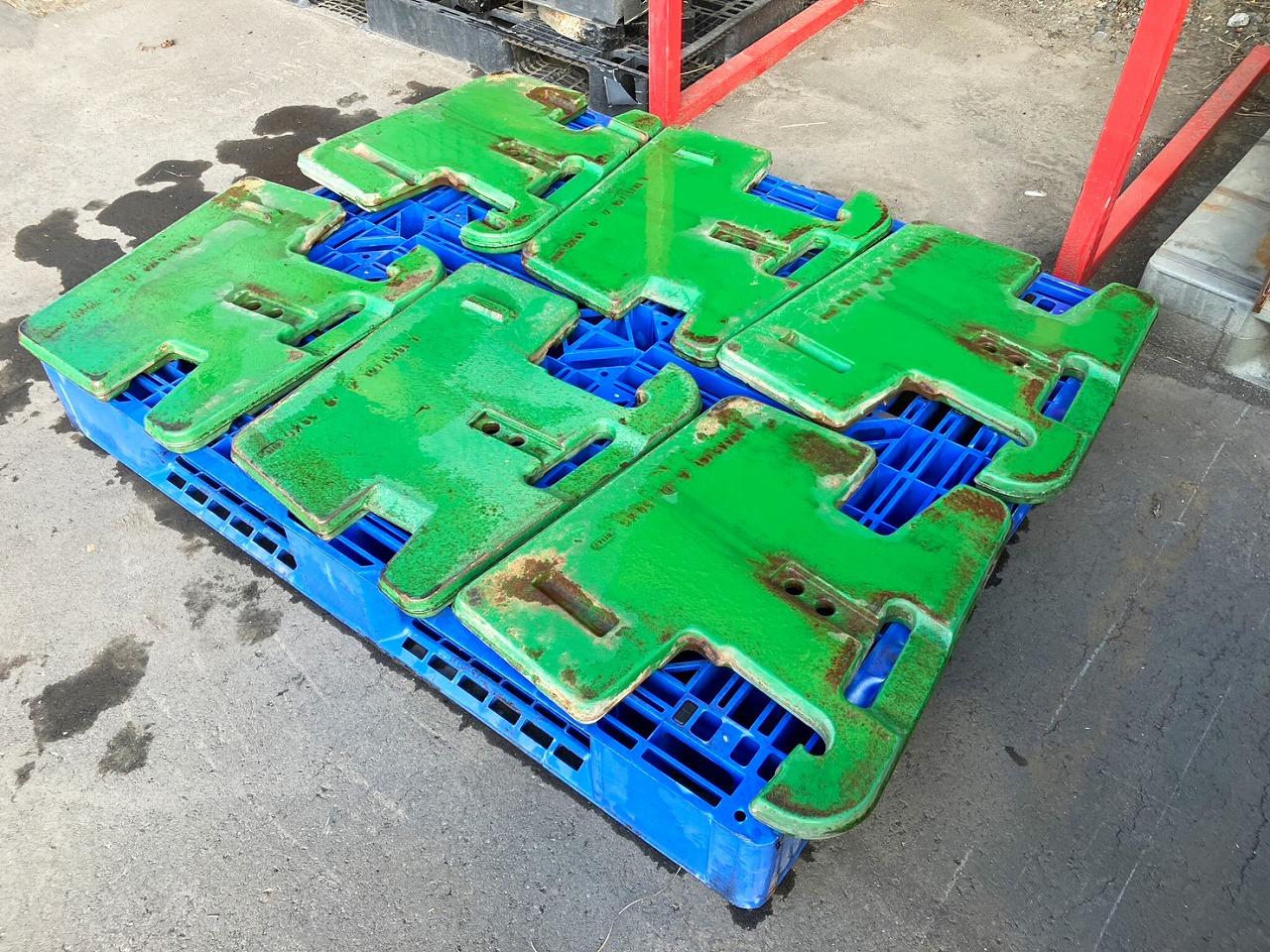 その他  ジョンディア　中古　ウェイト　50kg×6枚