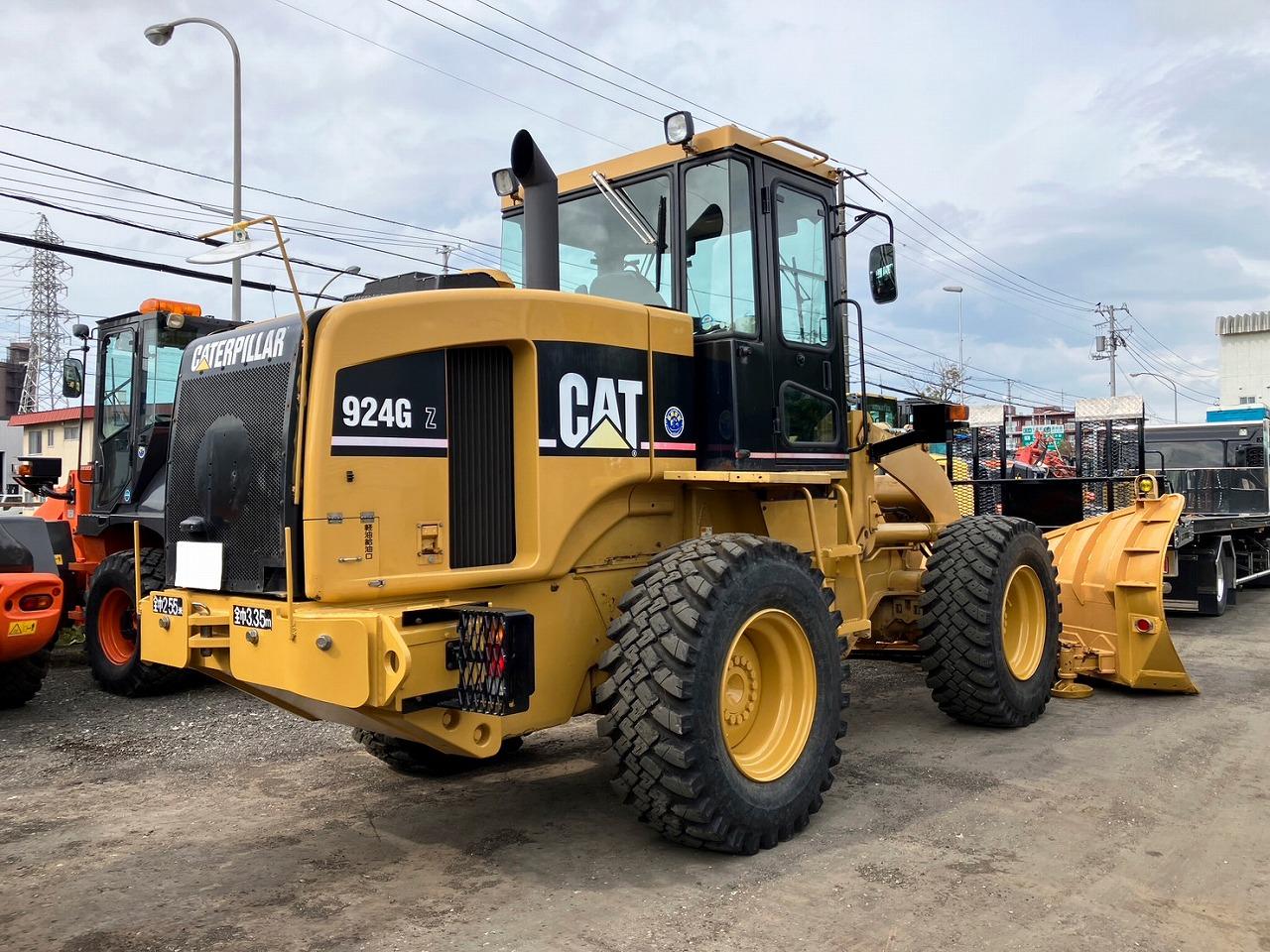 @cat.garage 専用 ホイールローダ CAT 中古 924GZ マルチプラウ 建機｜除雪だよ！全員