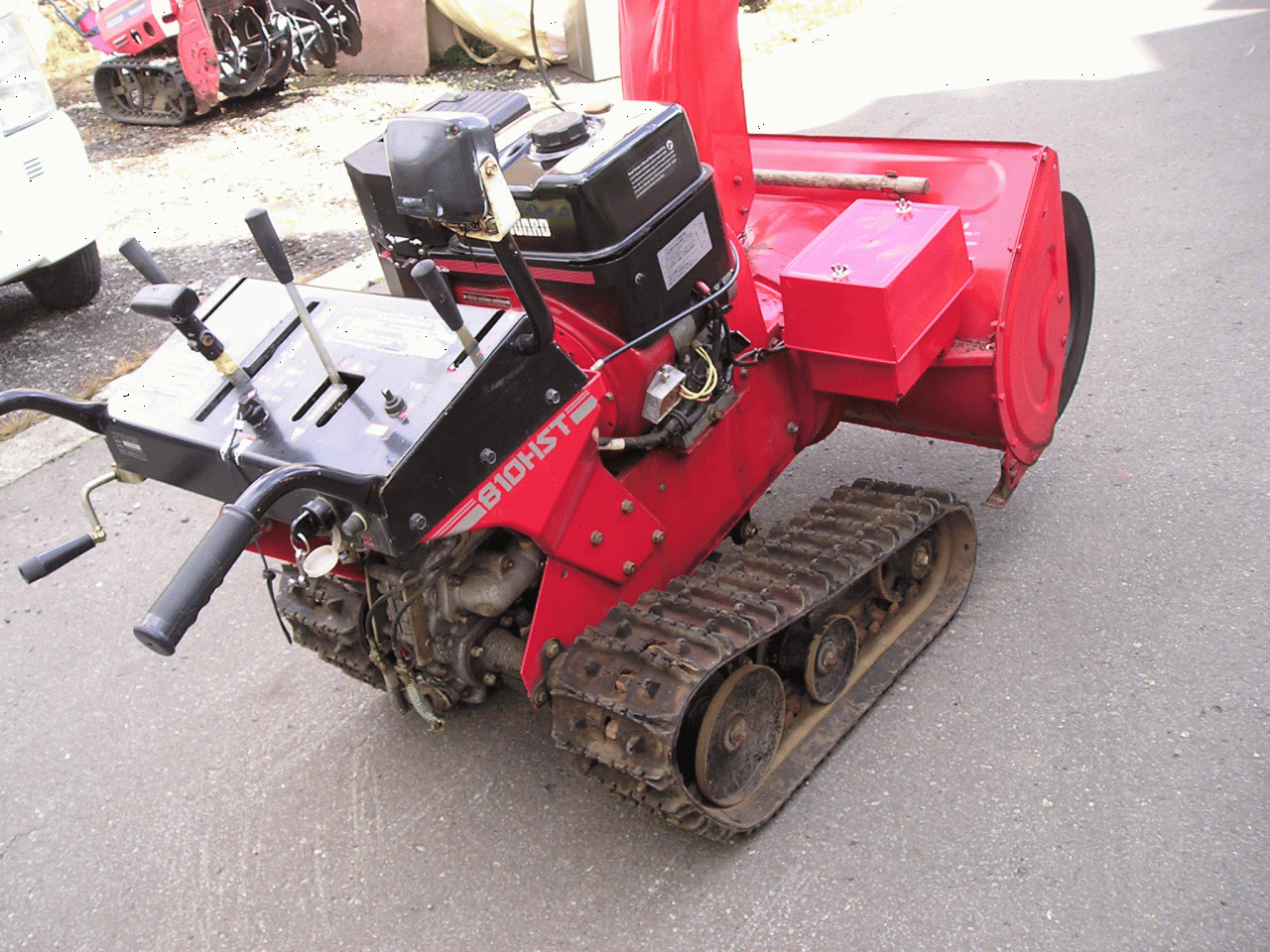 除雪機 ヤナセ 10馬力除雪機 810HST オーガ上下電動油圧式 整備済み