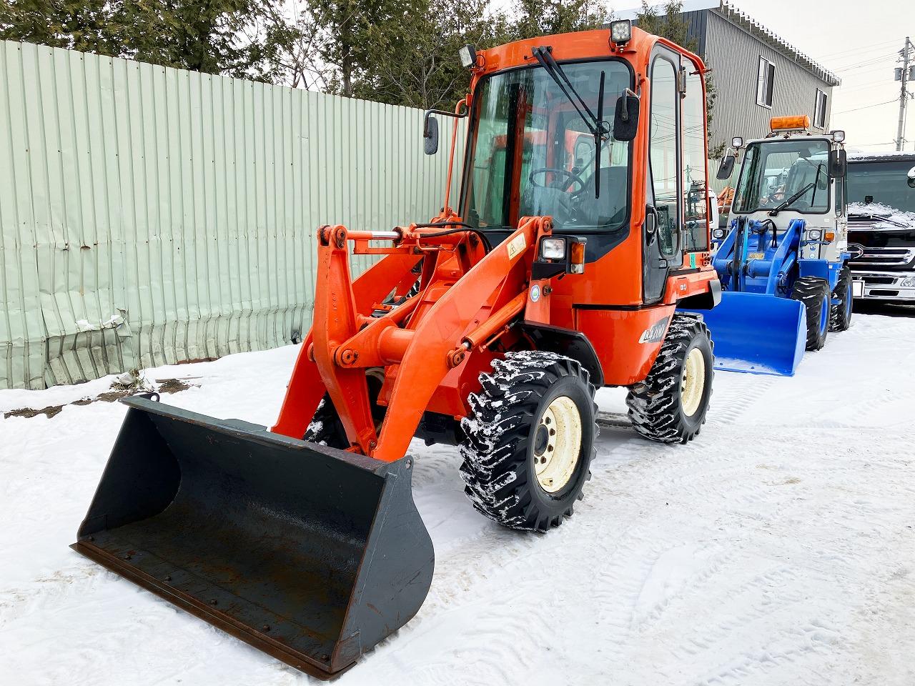 ホイールローダ レンタル|クボタ 中古 タイヤショベル R420D 建機