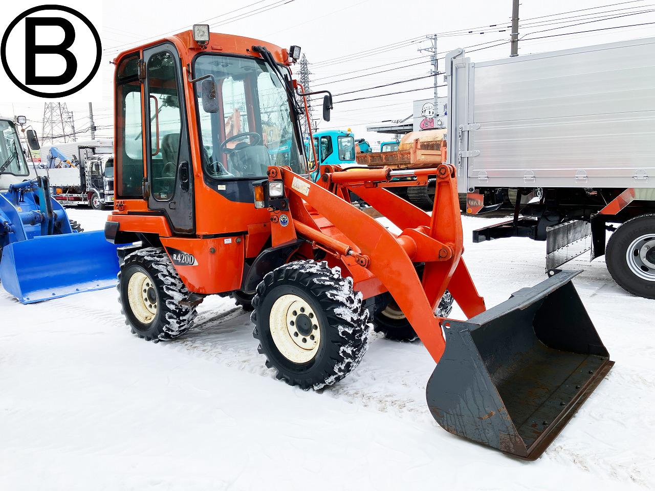 ホイールローダ  クボタ　中古　タイヤショベ... クボタ　中古　タイヤショベル　R420D