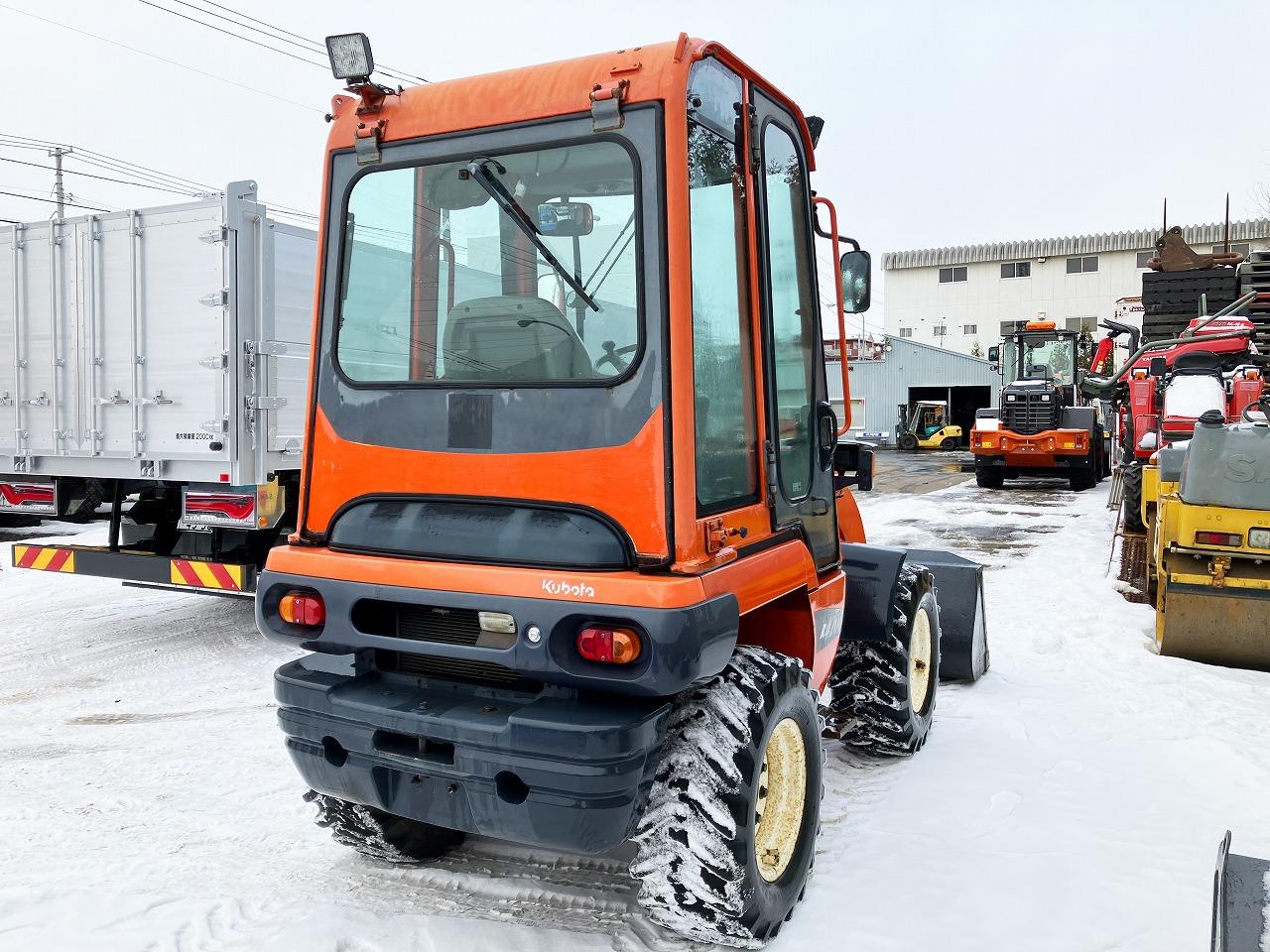 ホイールローダ クボタ 中古 タイヤショベル R420D｜除雪だよ