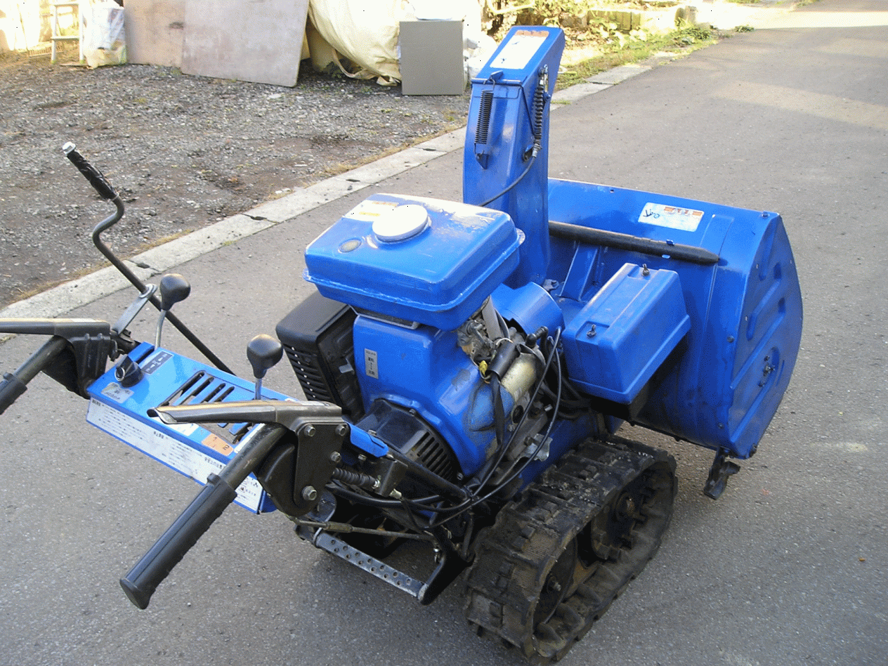 除雪機 ヤマハ 8馬力除雪機 YSM－870 整備済み バッテリー新品交換